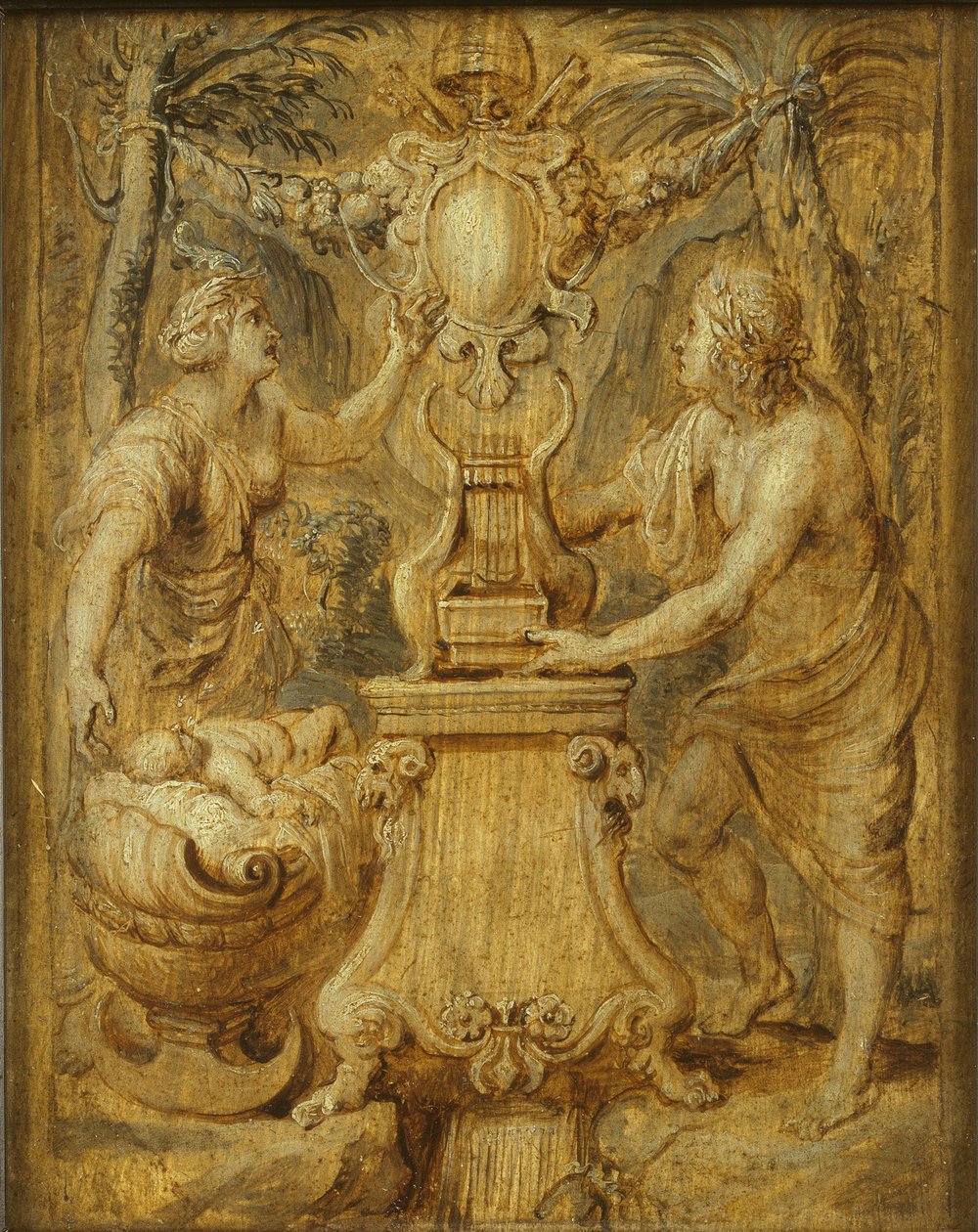 Omslag van Matthiae Casimiri Sarbievii. Lyricorum Libri IV door Maciej Kazimierz Sarbiewski, 1632 door Pieter Paul Rubens
