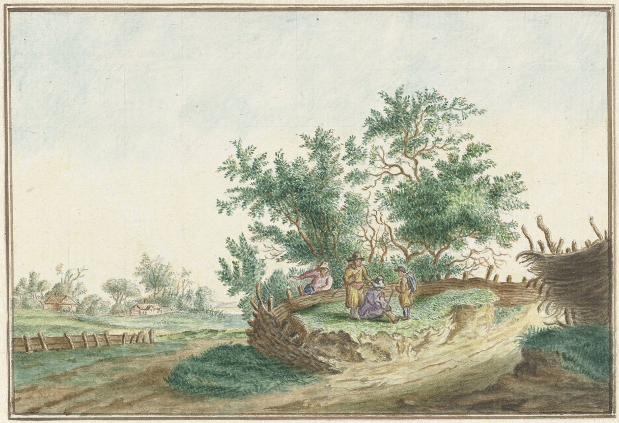 Gezicht in Gelderland door Pieter Remmers