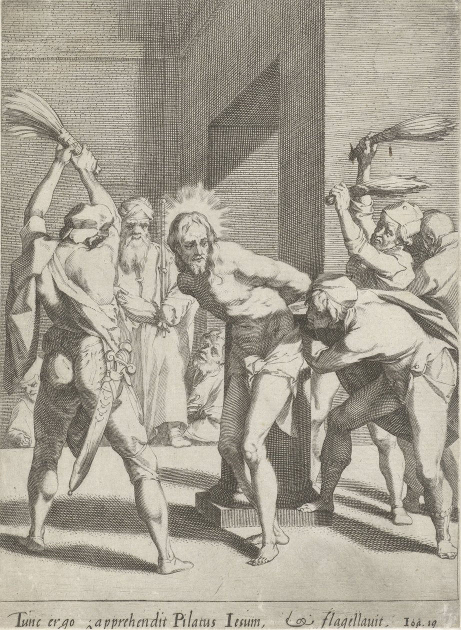 Geseling van Christus door Pieter de Jode (I)