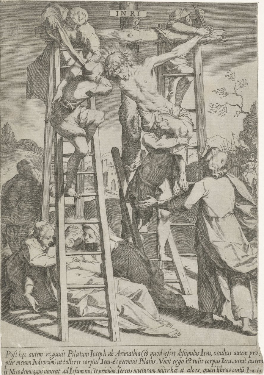 Kruisafneming door Pieter de Jode (I)