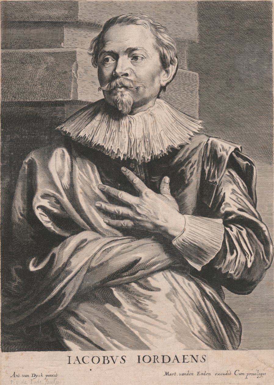 Jacobus Jordaens door Pieter de Jode