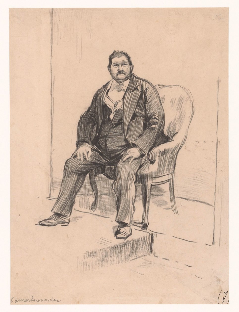 Kamerbewaarder door Pieter de Josselin