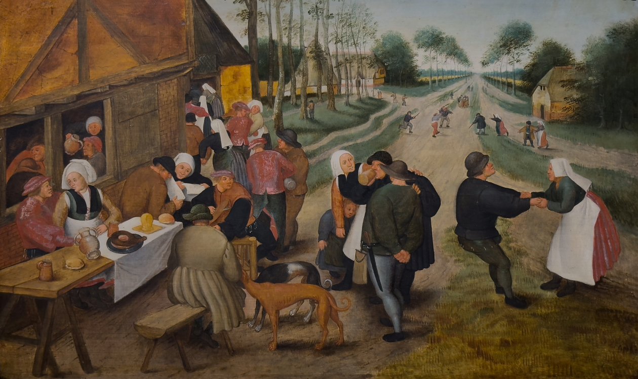 Vlaamse Kermesse, tweede helft van de 16e eeuw (Olieverf op hout) door Pieter the Younger (studio of) Brueghel