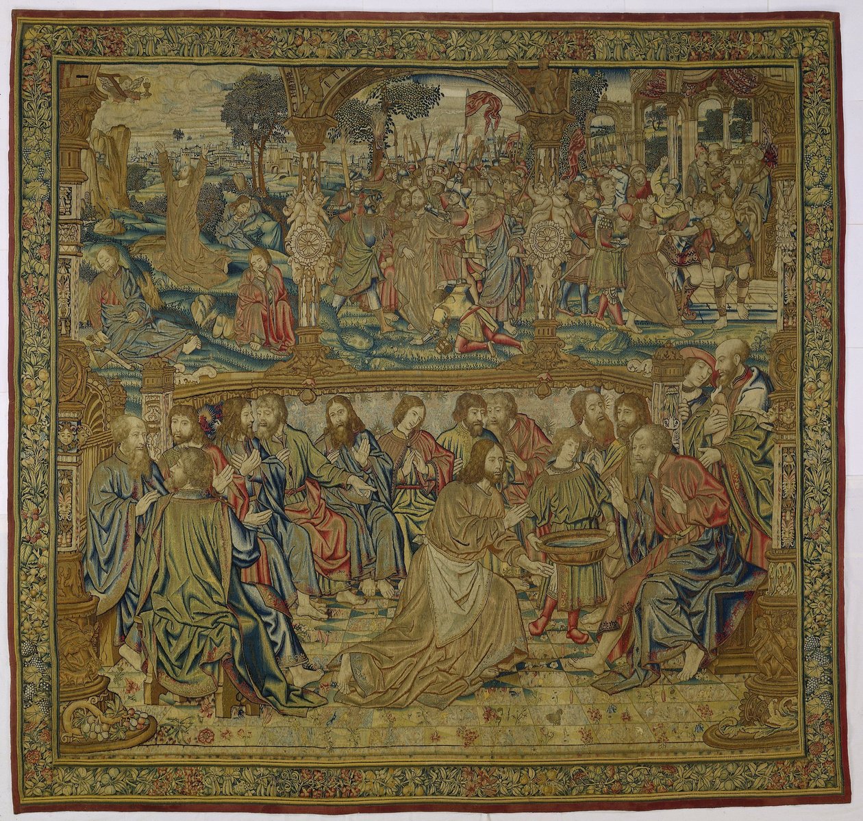 De voetwassing door Pieter van Edingen