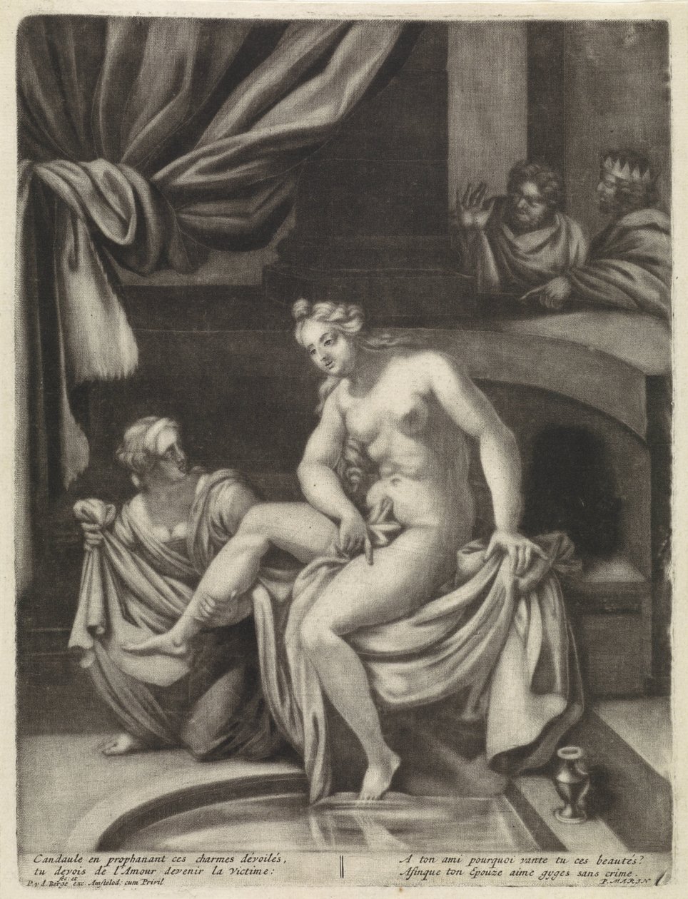 David en Batseba door Pieter van den Berge