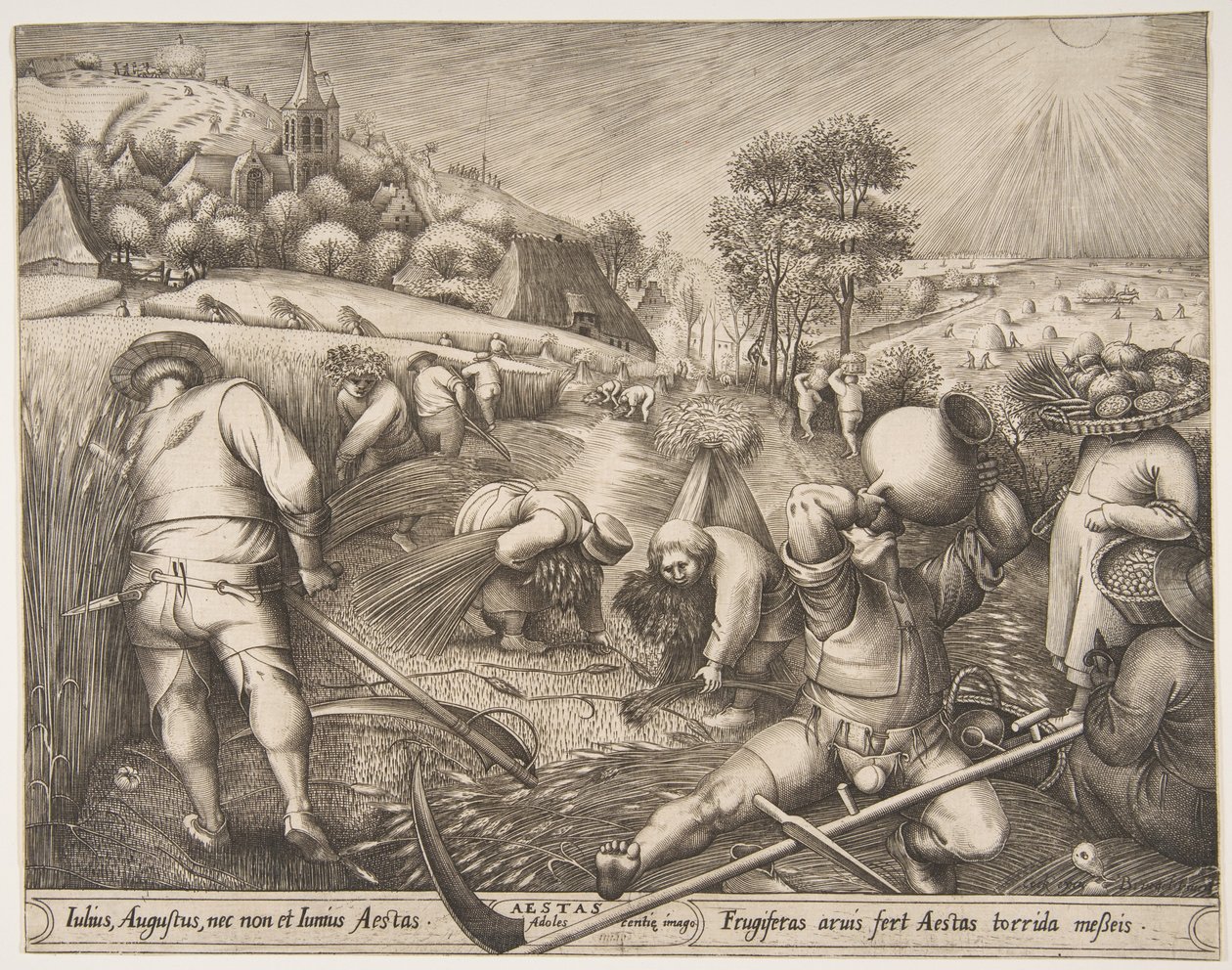 Zomer Aestas uit de serie De Seizoenen door Pieter van der Heyden