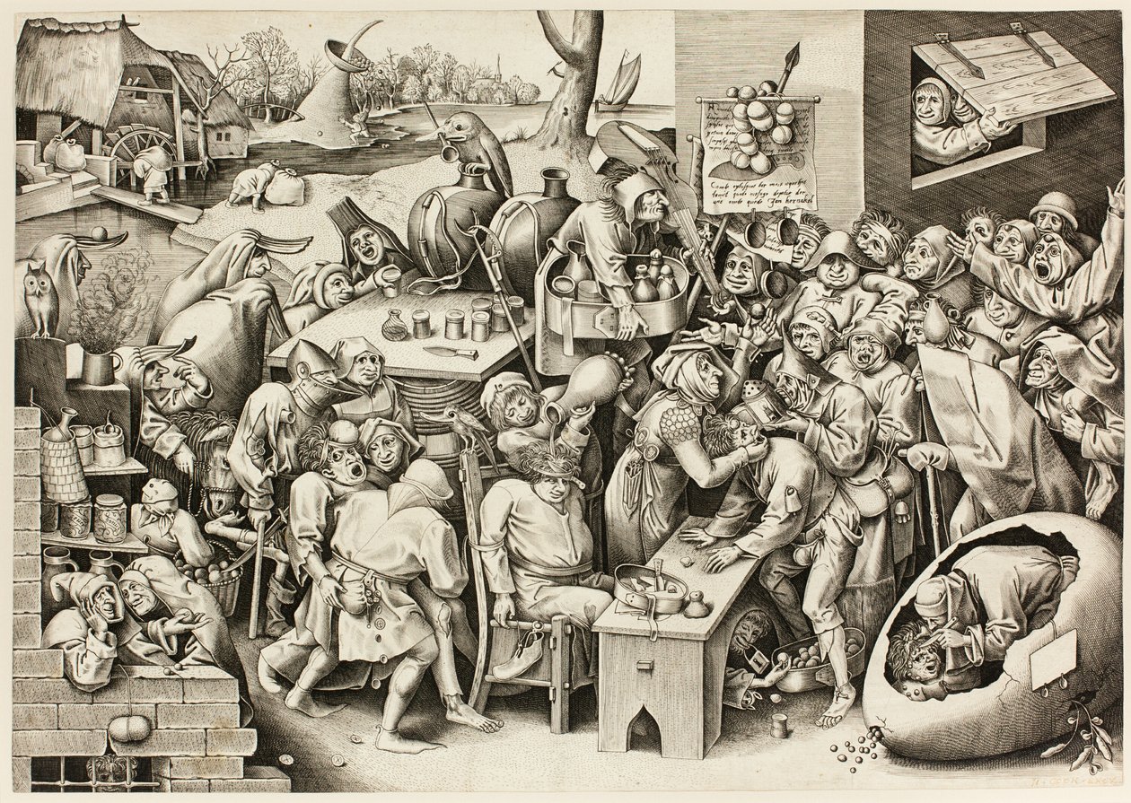 De steenoperatie of De heks van Mallegem door Pieter van der Heyden