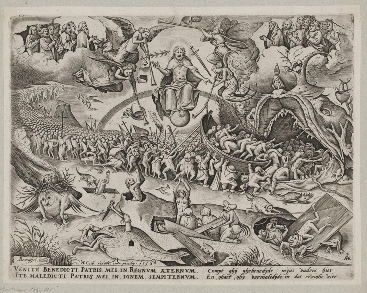 Het Laatste Oordeel door Pieter van der Heyden