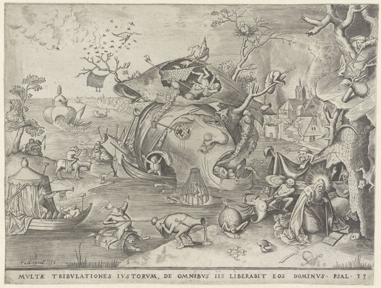 Verzoeking van de H. Antonius door Pieter van der Heyden