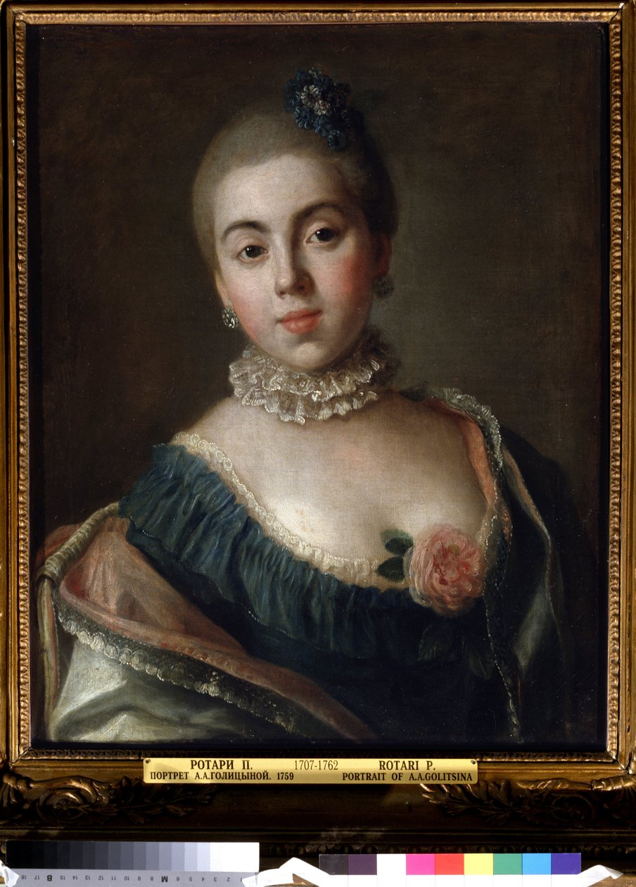 Portret van Prinses Ekaterina Golitsyna door Pietro Antonio Rotari