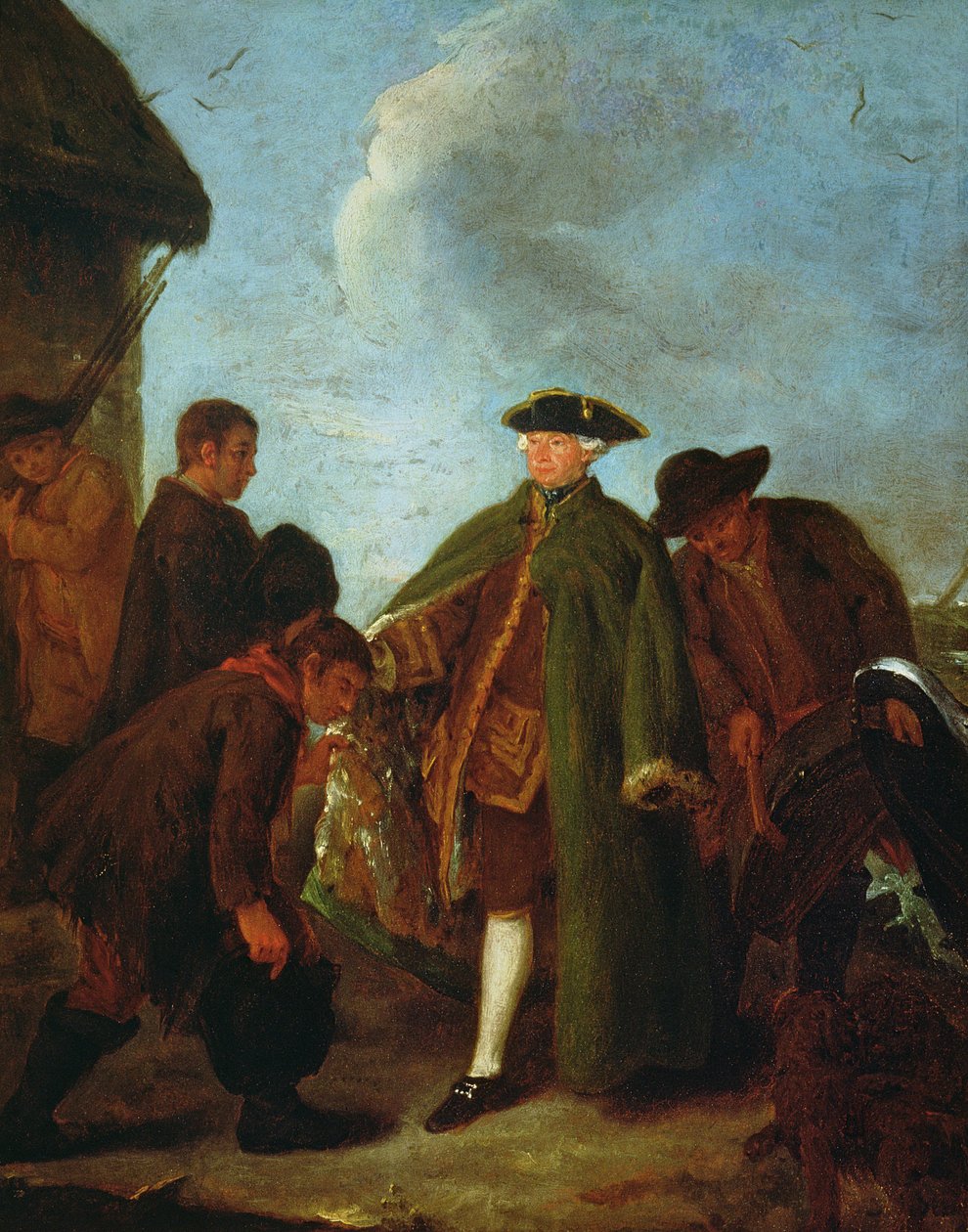 De Aankomst van de Edelman door Pietro Longhi