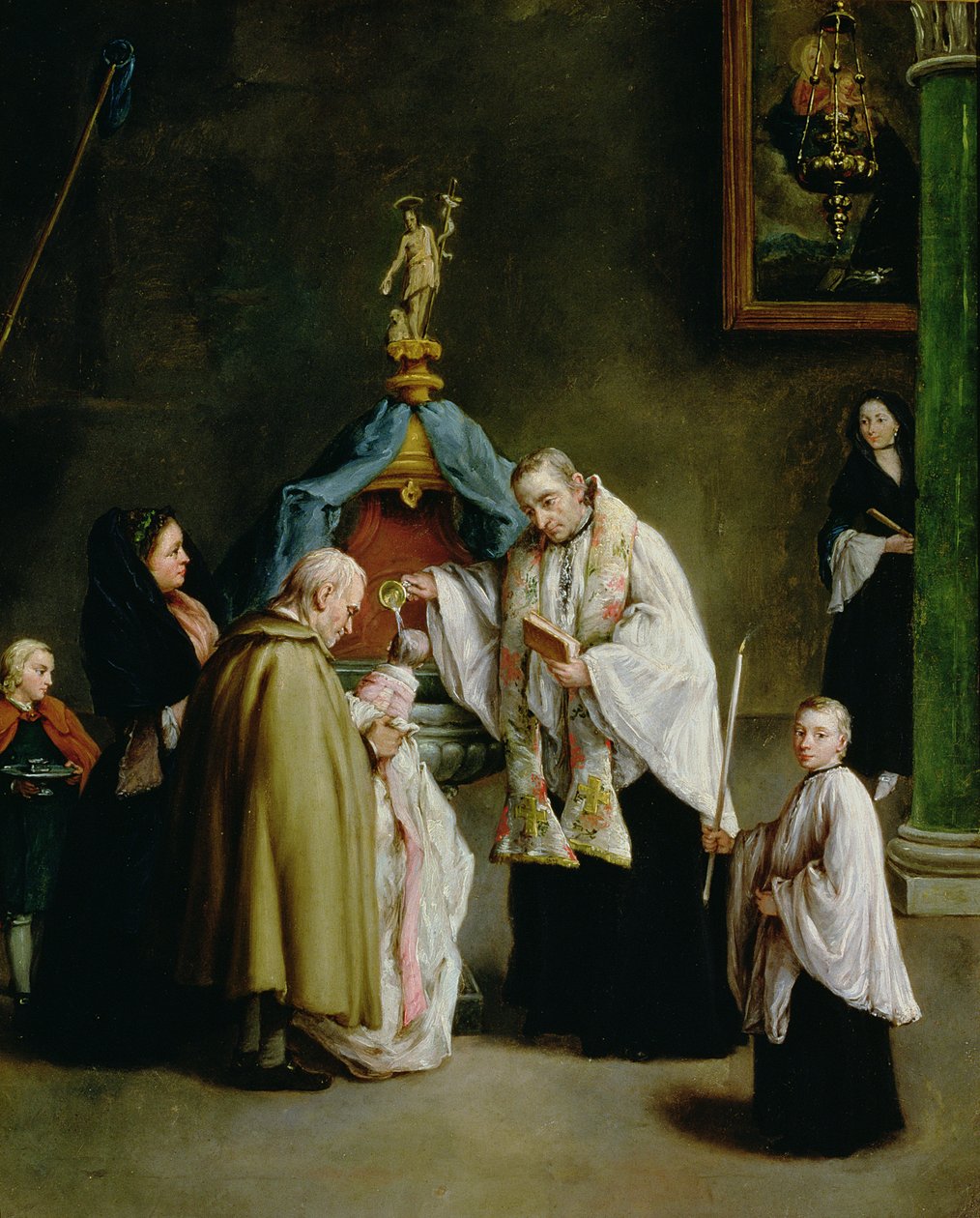 De doop door Pietro Longhi