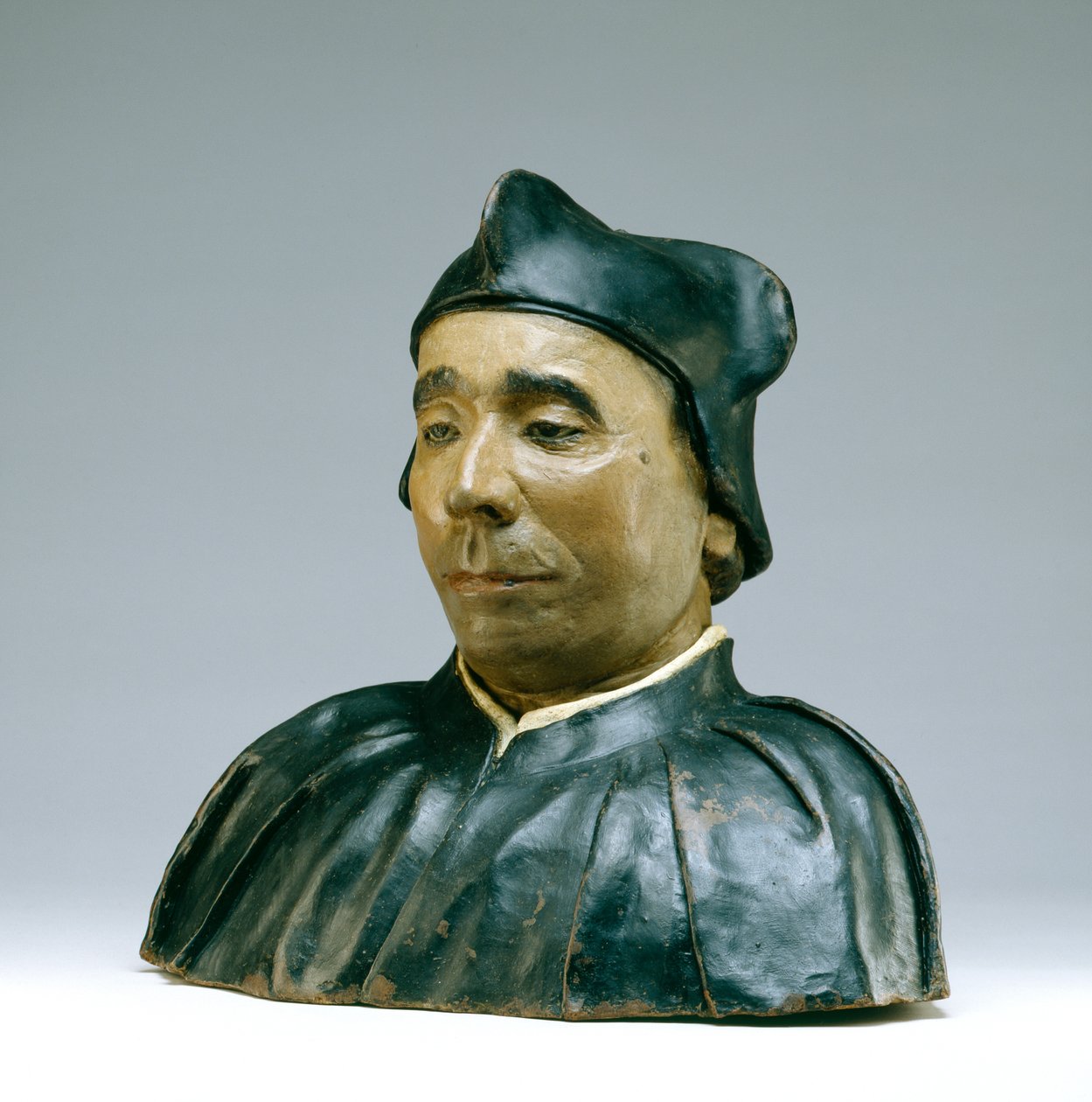 Buste van een geleerde of een prelaat, 1545 door Pietro Torrigiano