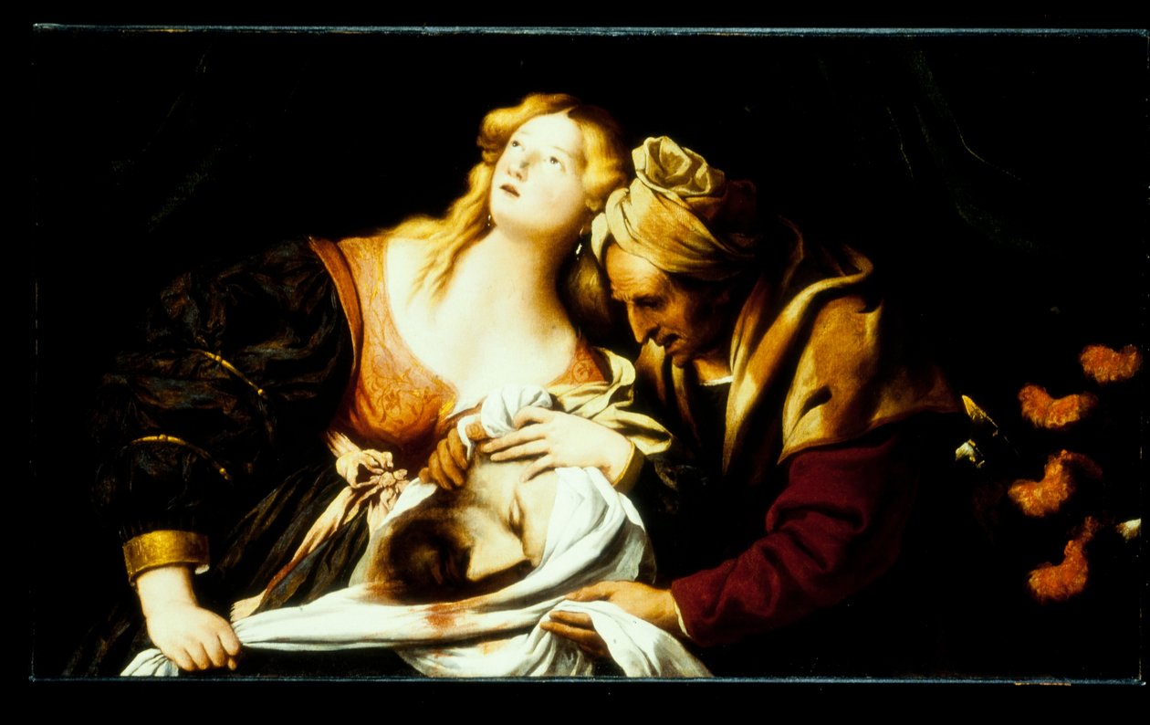 Judith met het hoofd van Holofernes door Pietro della Vecchia
