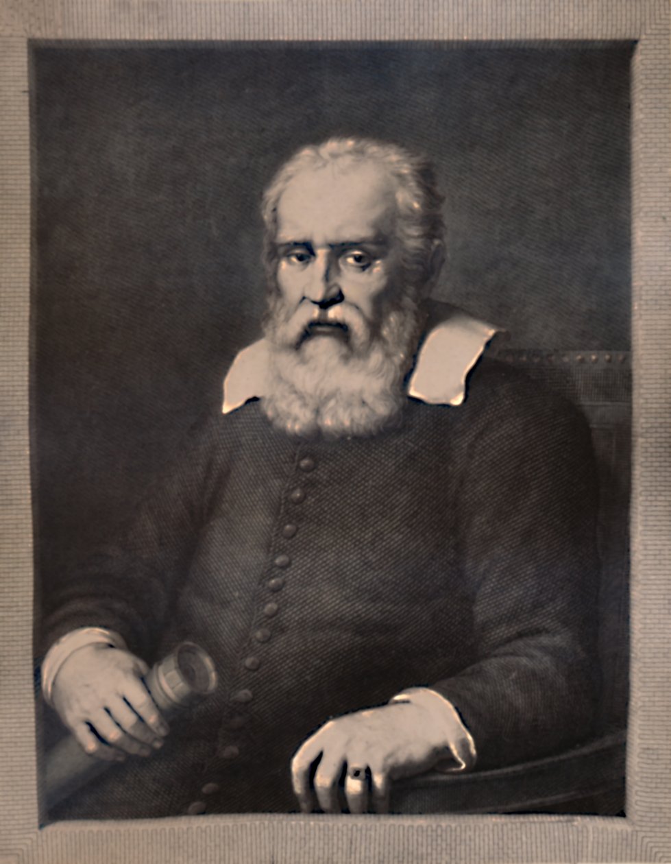 Galileo Galilei, Italiaanse wetenschapper, laat 18e of vroeg 19e eeuw 1894 door Pietro Antonio Leone Bettelini