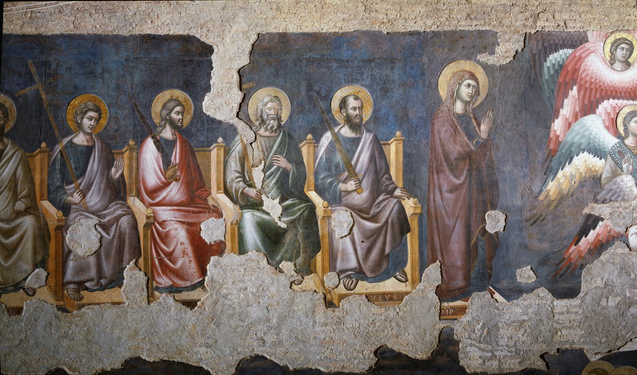Het Laatste Oordeel (detail) door Pietro Cavallini