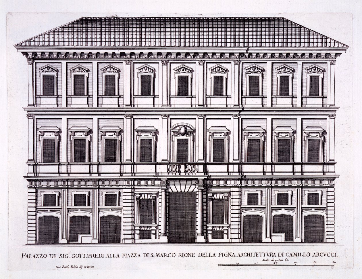 Palazzo Grazioli, Piazza San Marco, Rome, uit 