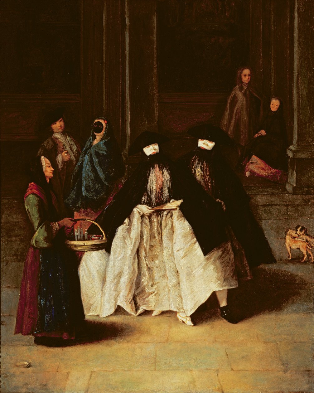 De Parfumverkoper door Pietro Longhi