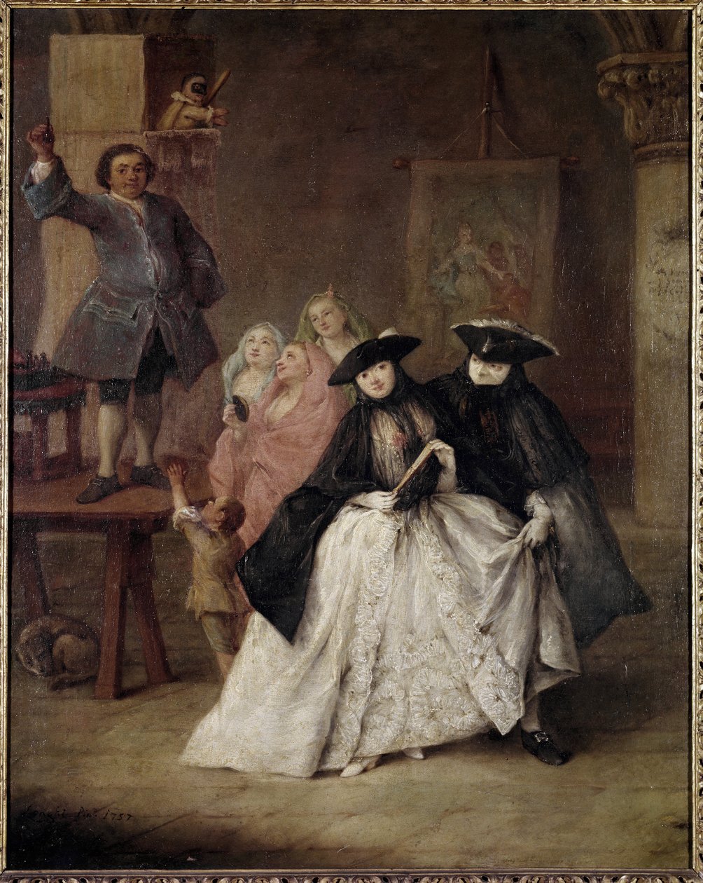 De charlatan (Il ciarlatano) door Pietro Longhi