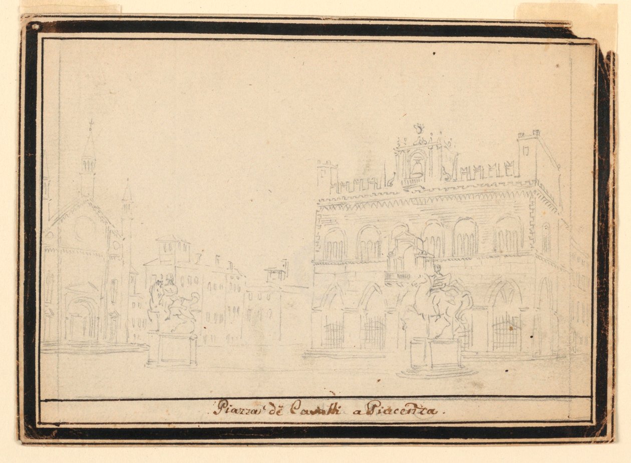 Tekening, Piazza de