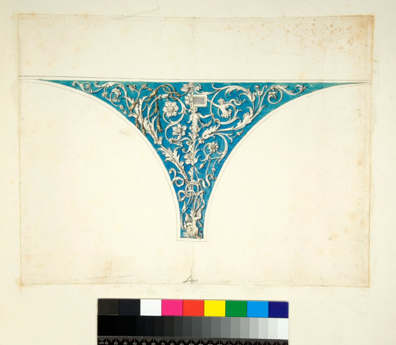 Gewelf van de Villa Madama door Pietro Santi Bartoli