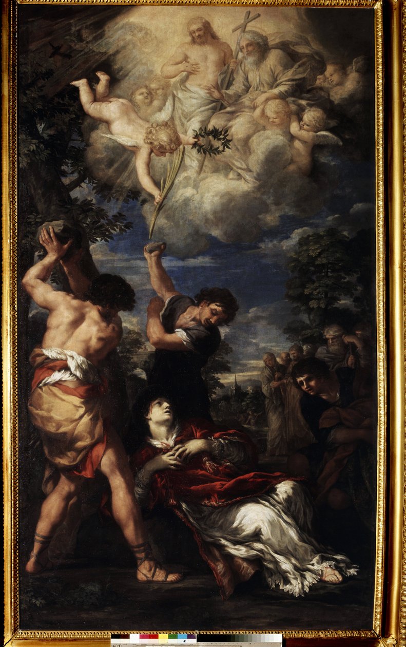 Het martelaarschap van Sint Stefanus door Pietro da (1596 1669) Cortona