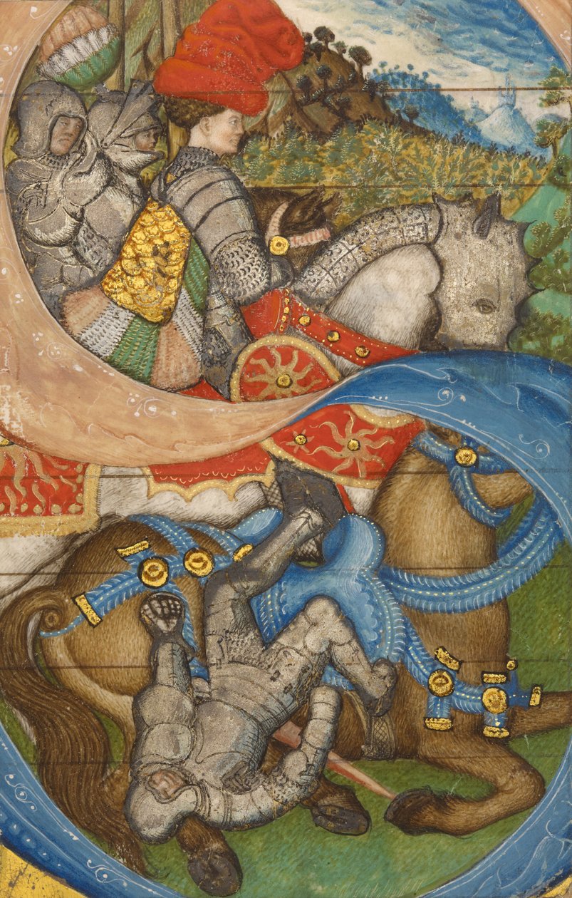 Snijden uit een geleidelijke door Pisanello