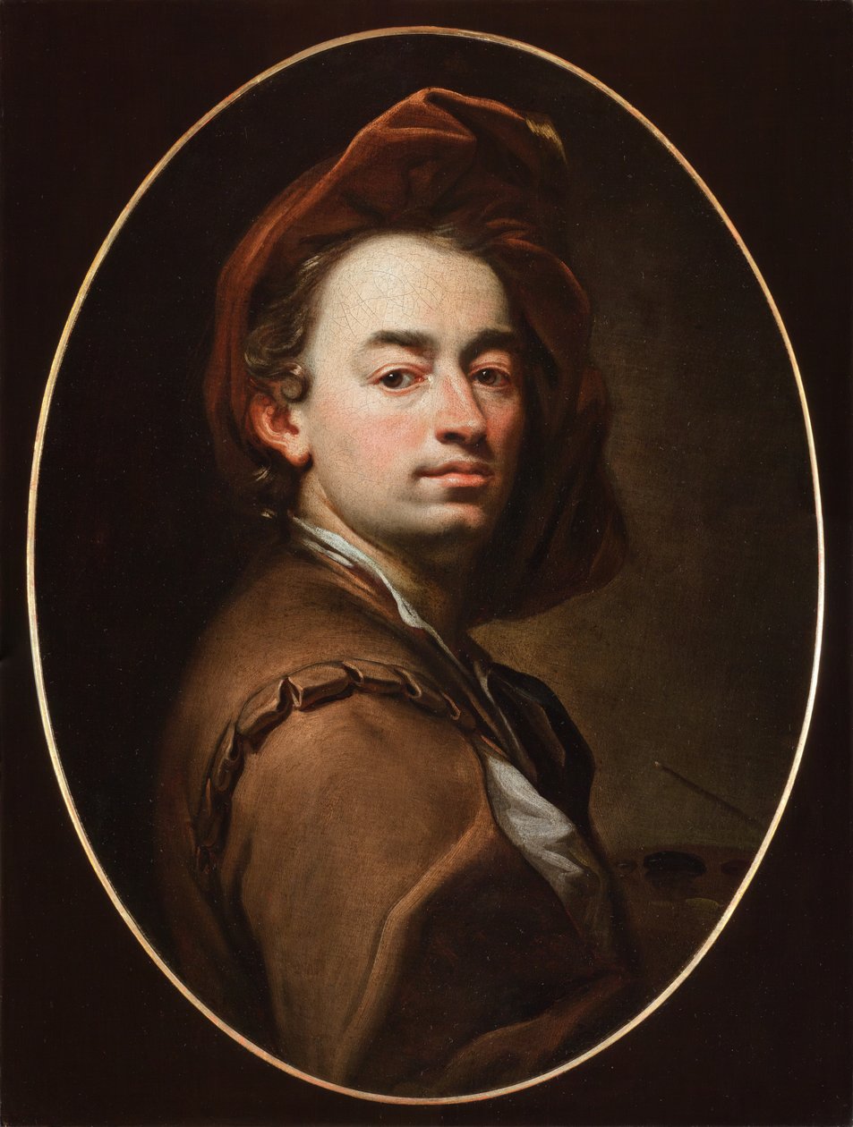 Zelfportret, zogenaamd Lobkowicz, ca. 1697 door Pitr Brandl