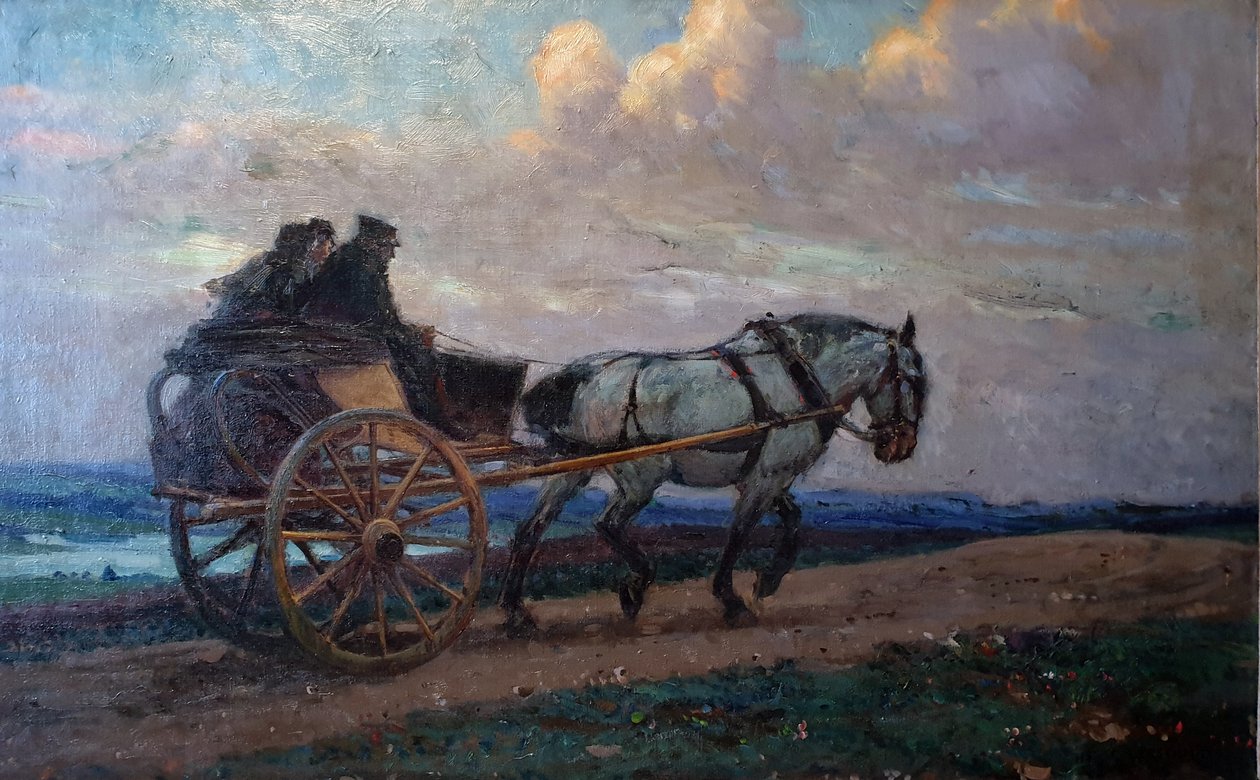 De terugkeer naar huis door Pius Ferdinand Messerschmitt