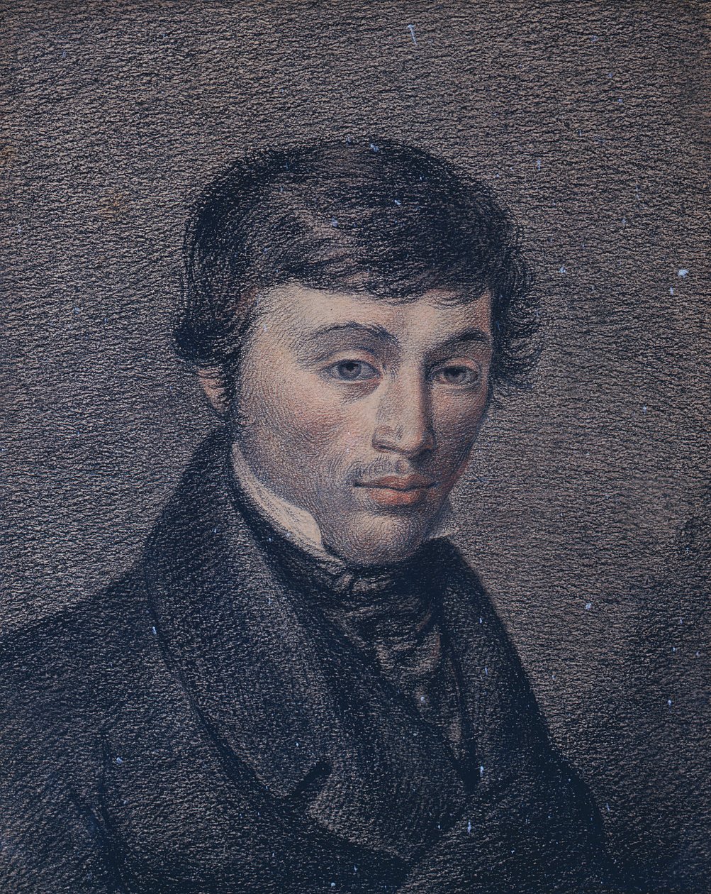 Portret van Adam Bernard Mickiewicz door Polish School