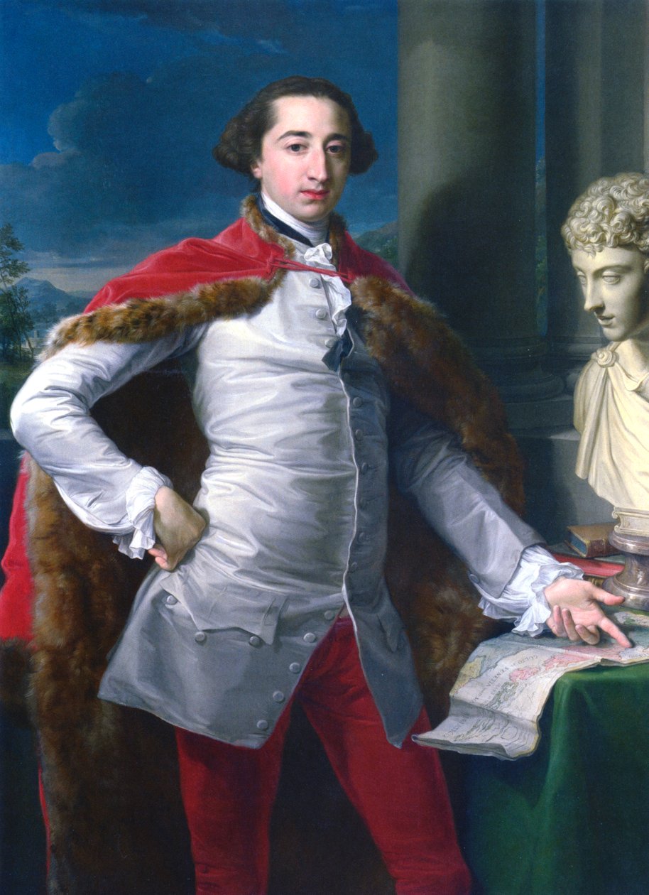 Portret van Richard Milles (1735-1820) door Pompeo Batoni
