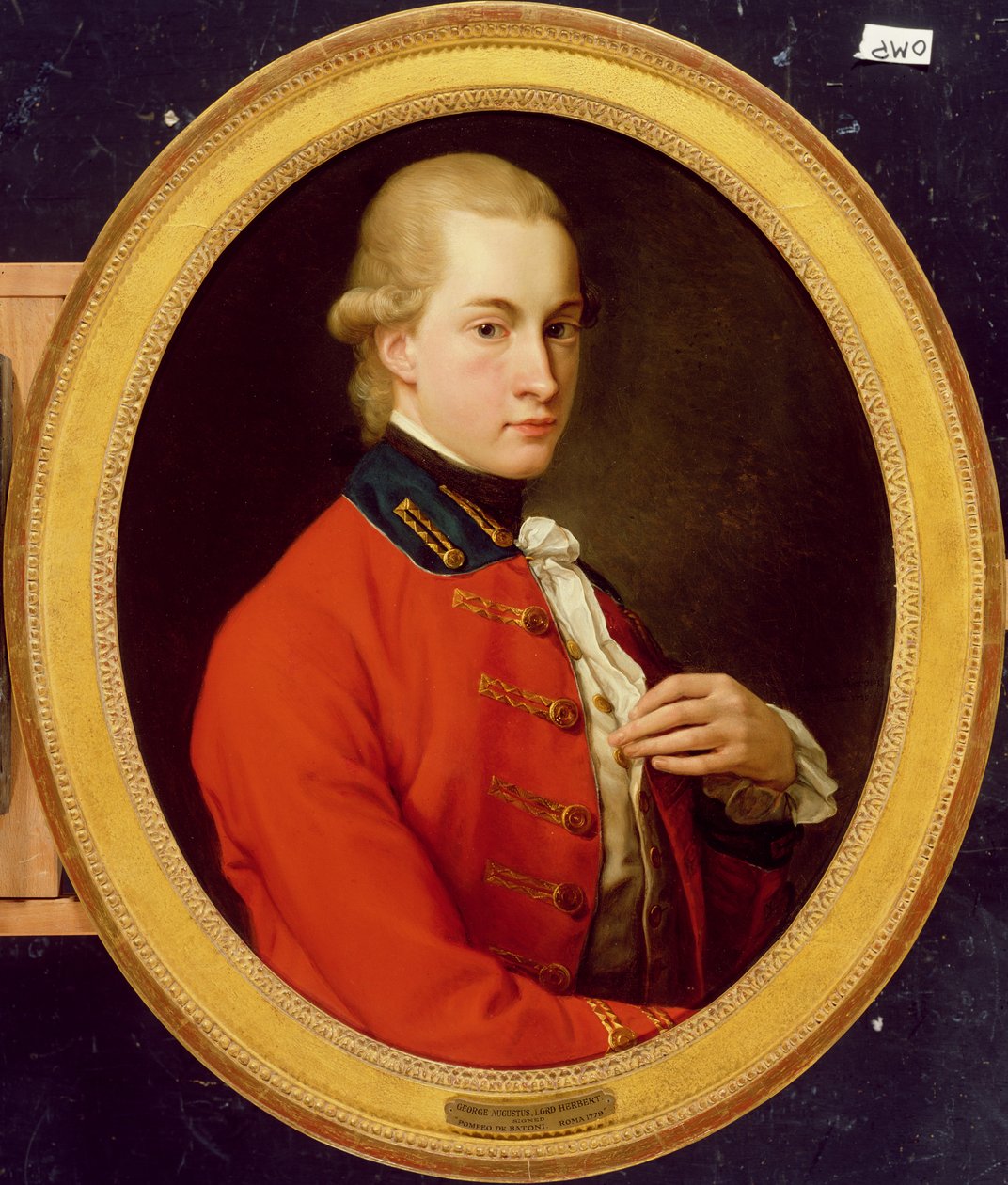 Portret van George Augustus, 1779 door Pompeo Girolamo Batoni