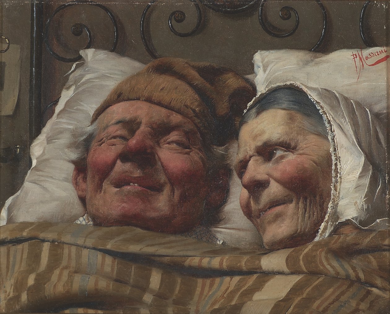 Het Gouden Huwelijk, ca. 1890 door Pompeo Massani