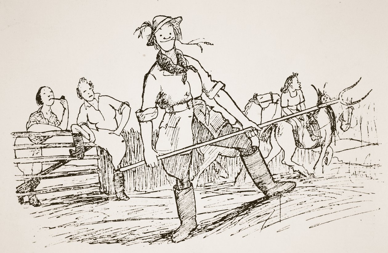 Terug naar het land, illustratie uit 