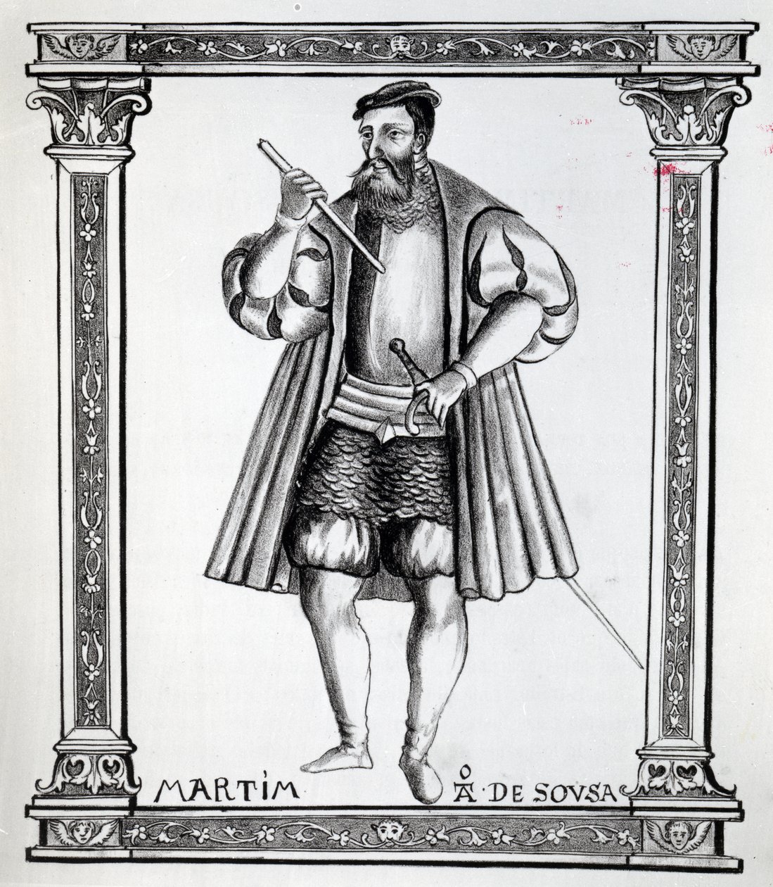 Martim da Sousa, illustratie bij 