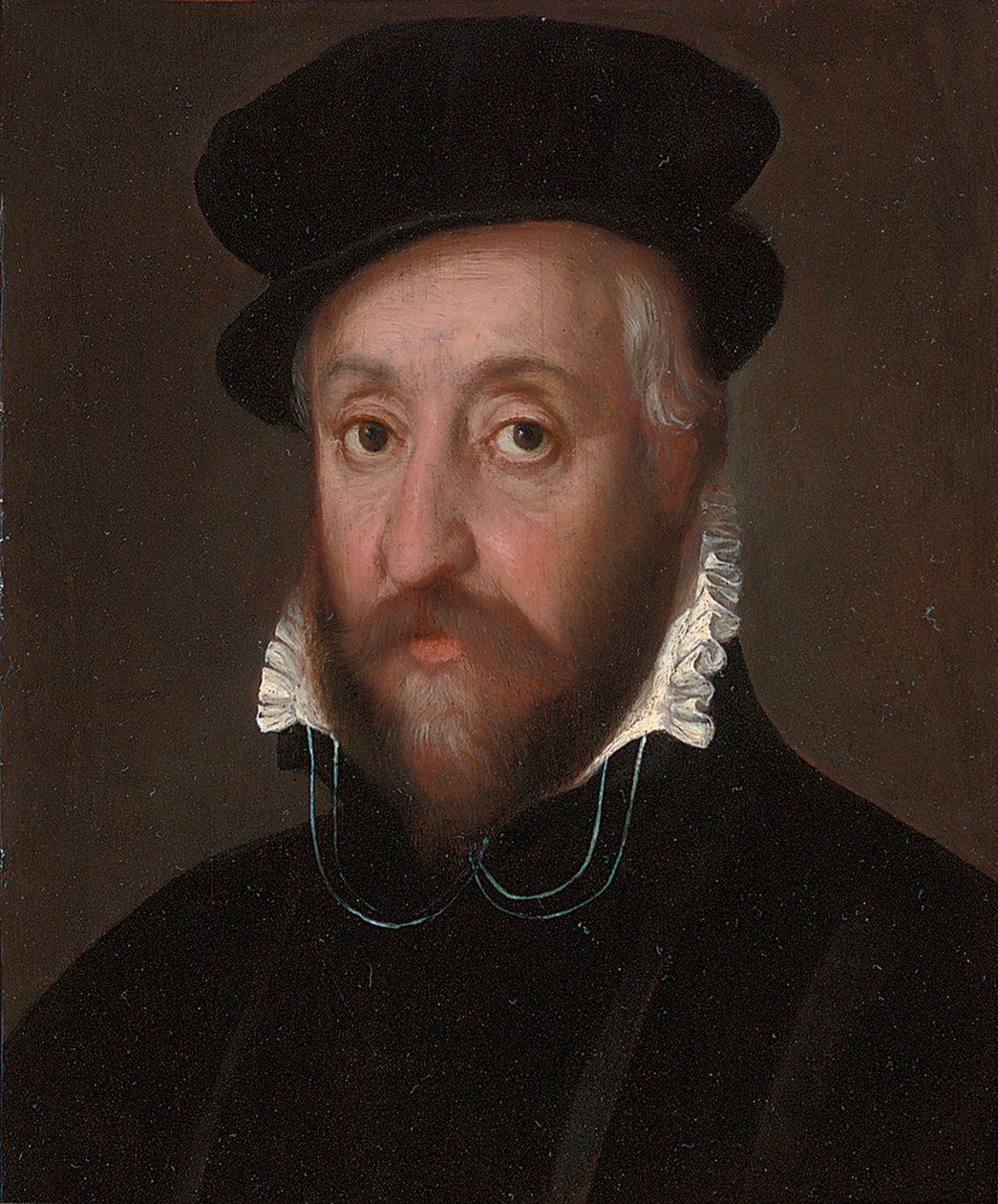 Portret van een heer traditioneel geïdentificeerd als Hertog van Alba, Praag, ca. 1600 door Prague School