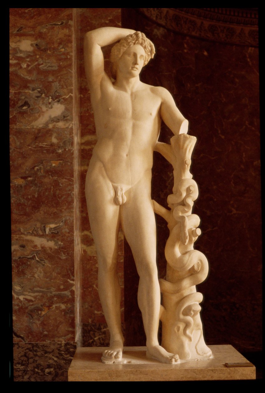 Apollo Lycien, kopie van een Grieks origineel door Praxiteles