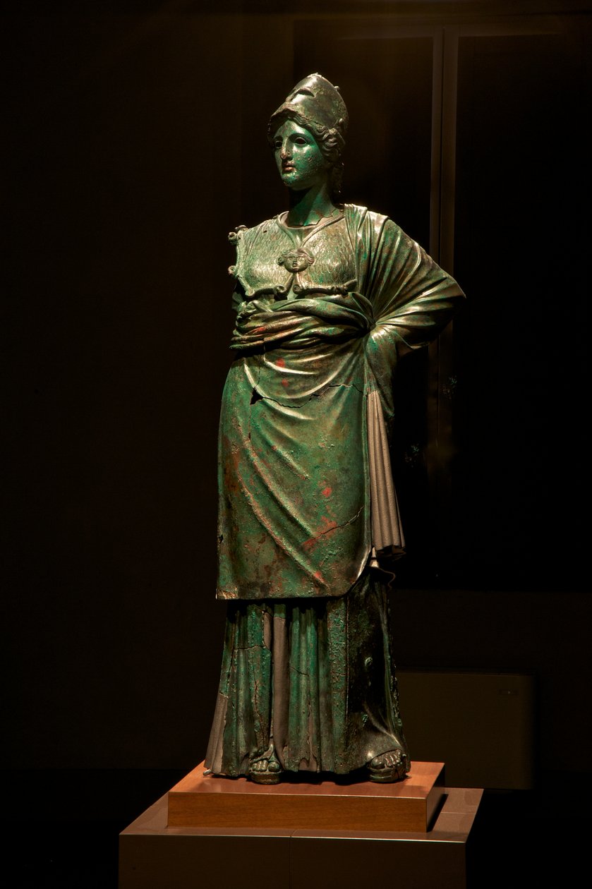 Minerva van Arezzo door Praxiteles