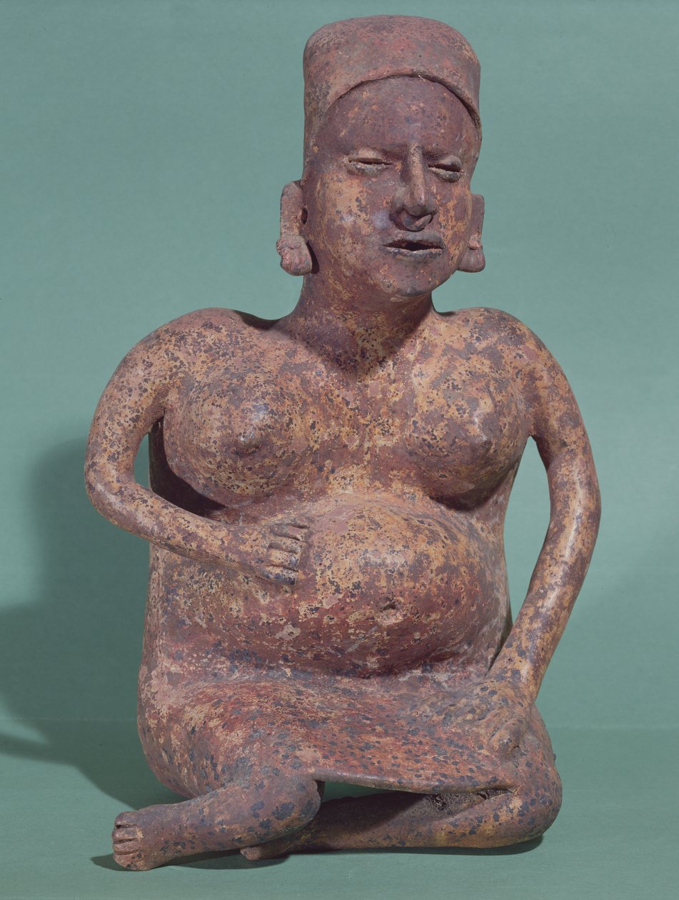 Zwangere vrouw door Pre Columbian