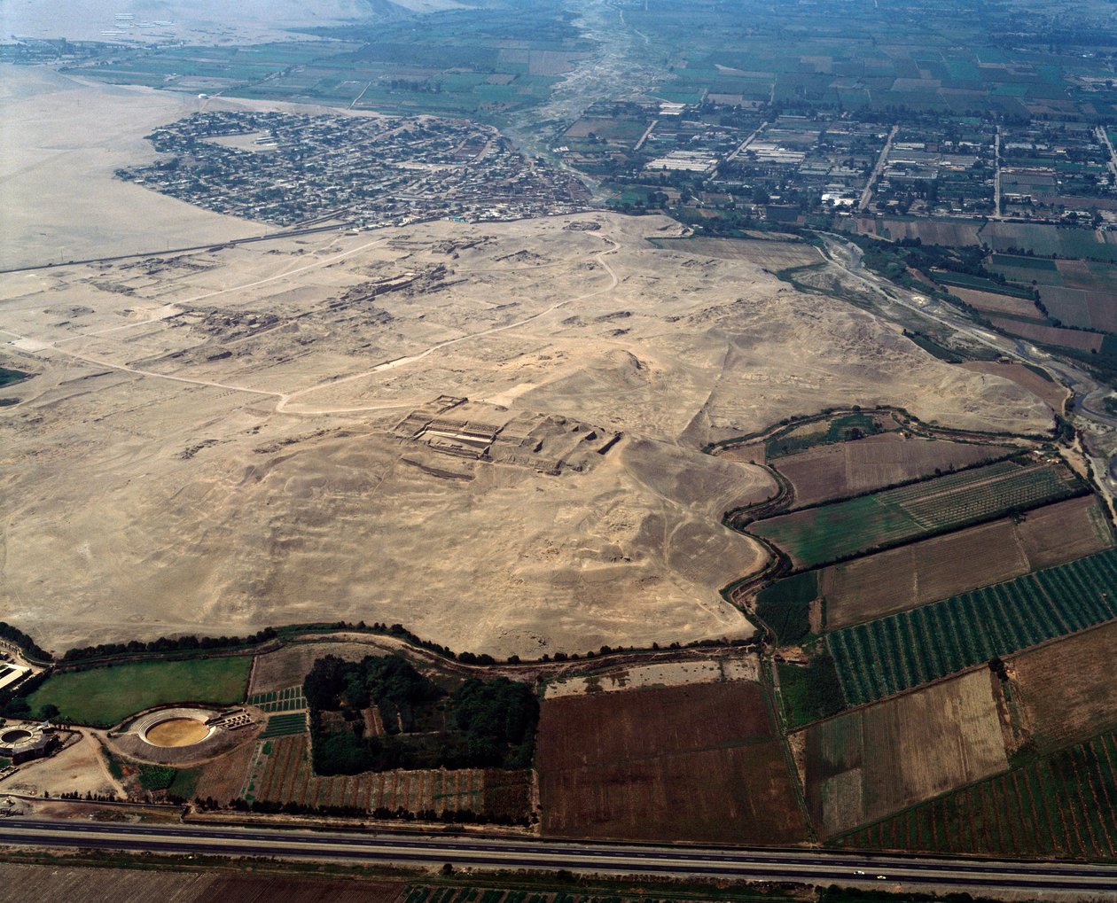 Luchtfoto van precolumbiaanse site door Pre-Columbian Pre-Columbian