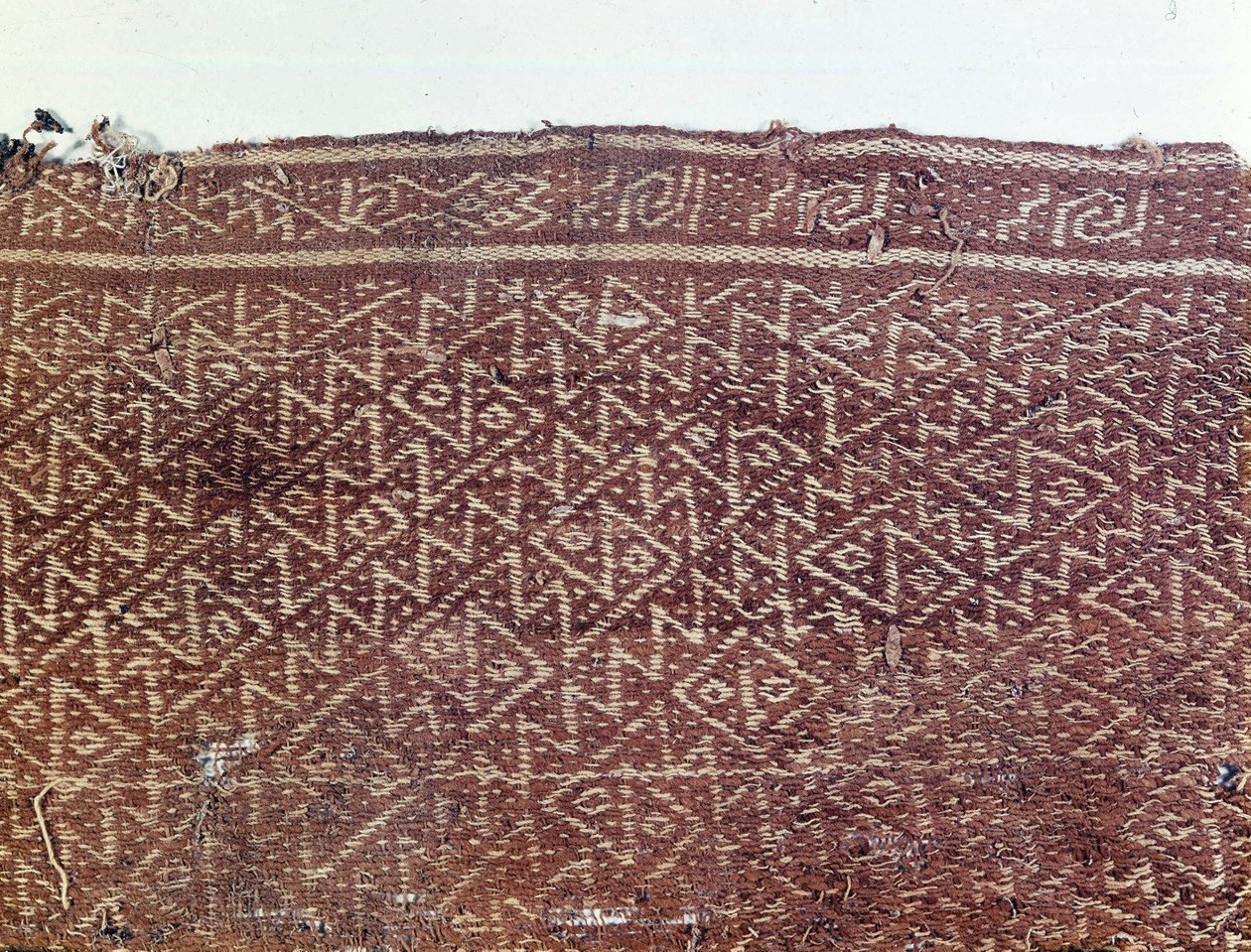 Pre-Columbiaanse stof, al. J. Anquetil157: gezicht157 bis: revers door Pre-Columbian Pre-Columbian