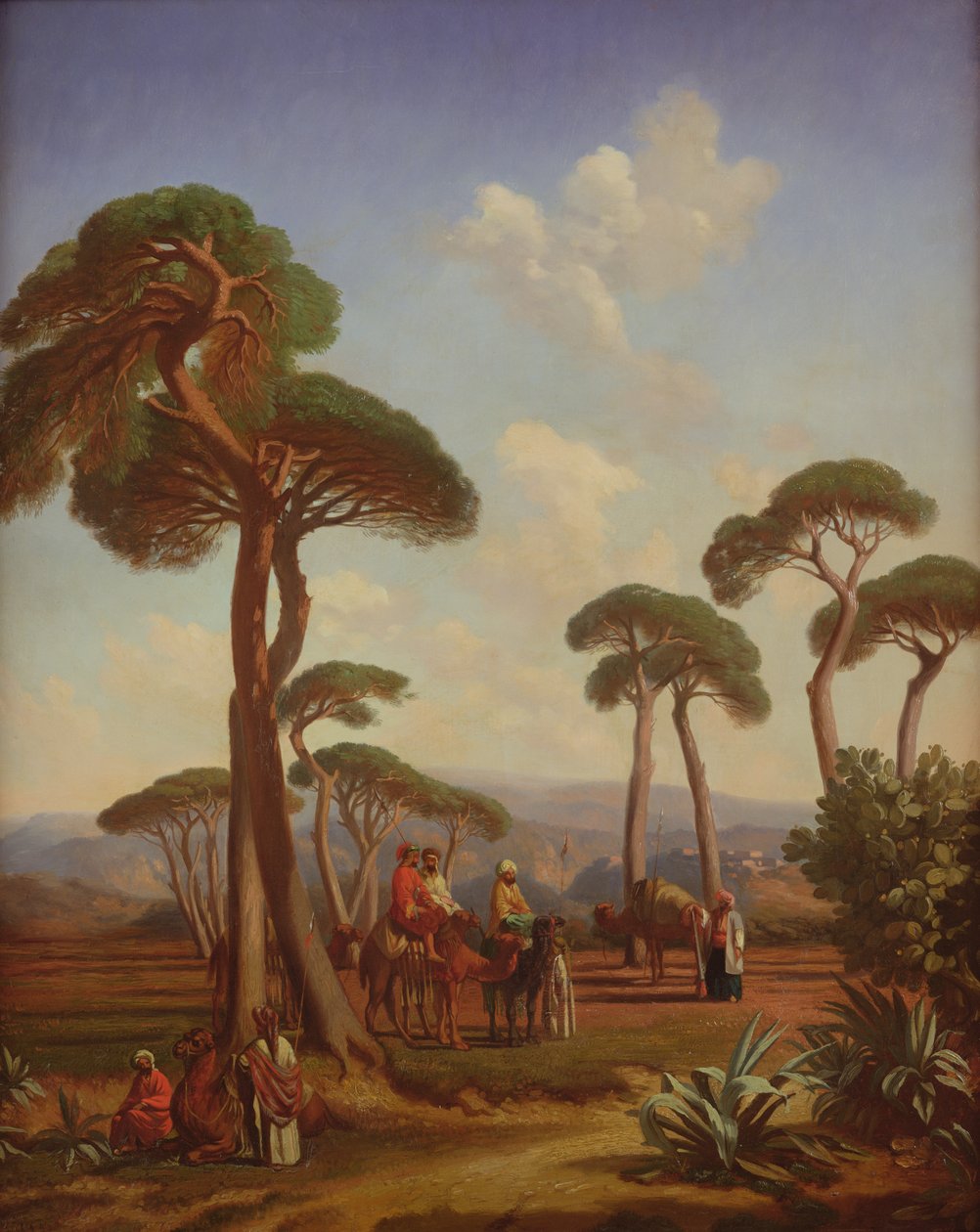 Onbekend schilderij door Prosper Georges Antoine Marilhat