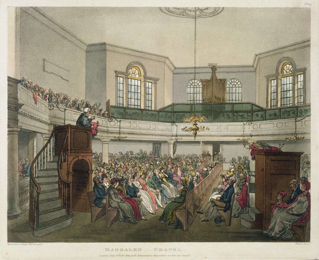 Magdalen Chapel, uit 