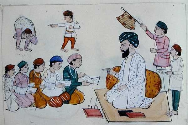 Inheemse School, c.1890 door Punjabi School