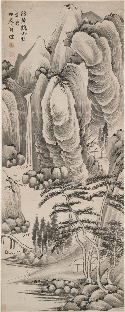 Landschap door Qian Feng