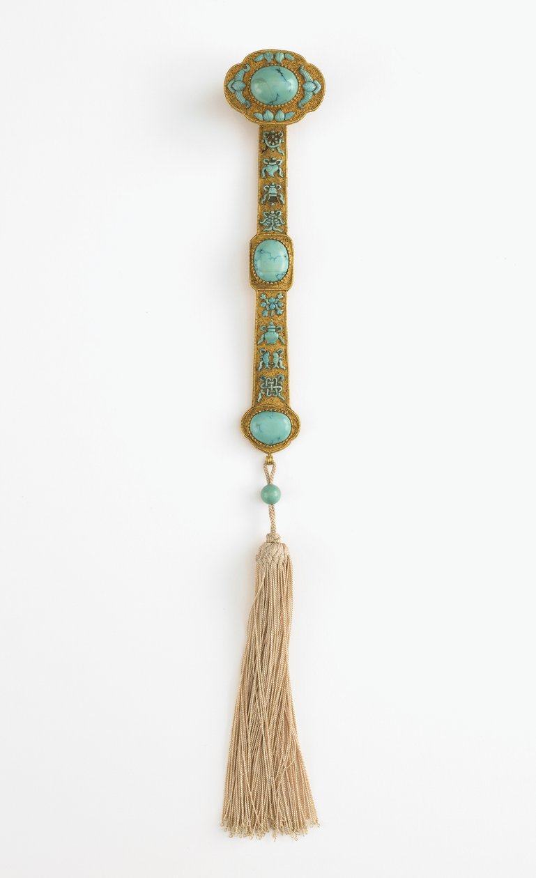 Ruyi scepter, Qianlong regeerperiode door Qing Dynasty Chinese School