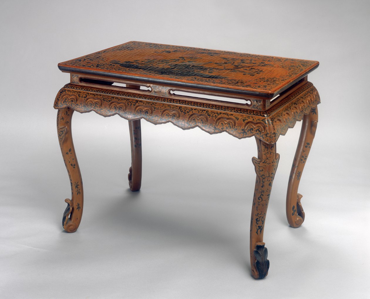 Tafel, Kangxi-periode (1662-1722) door Qing Dynasty Chinese School