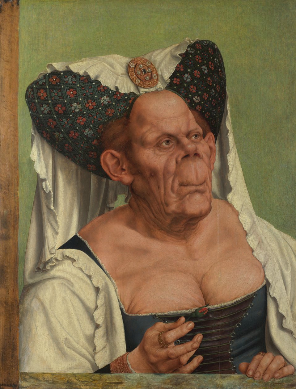 Een Oude Vrouw De Lelijke Hertogin, ca. 1513 door Quentin Massys or Metsys