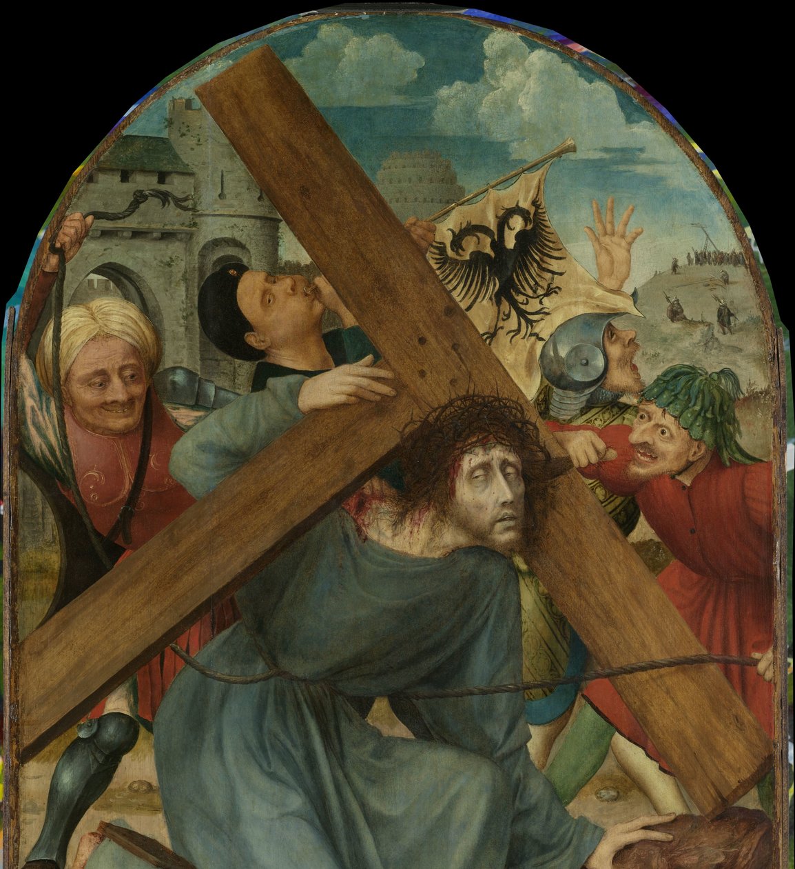 Christus draagt het kruis door Quinten Massijs (I)