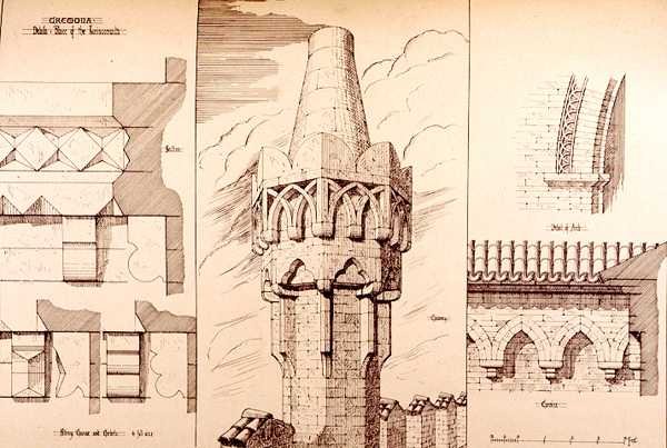 Paleis van de Jurisconsulten, Cremona, Italië, gebouwd in 1292, uit 